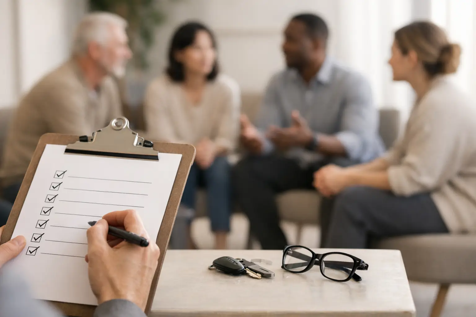 Readiness Checklist for Group Therapy