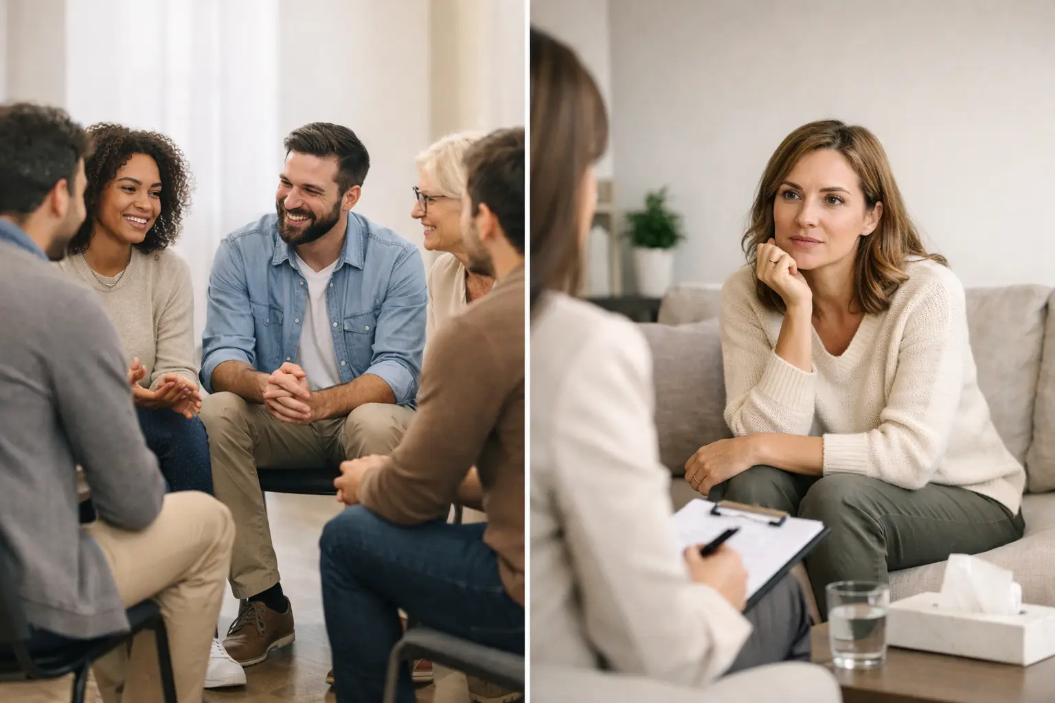 Group Therapy vs Private Counselling